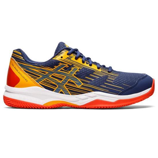 Asics Gel-padel Exclusive 6 Azul Amarillo 1041a200 400