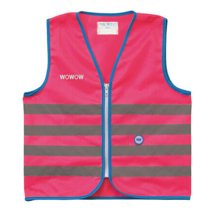 Wowow odblaskowa kamizelka dziecięca Fun Jacket M różowy