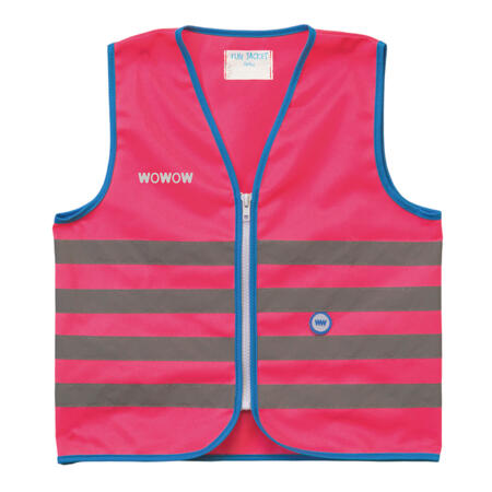 Wowow odblaskowa kamizelka dziecięca Fun Jacket M różowy