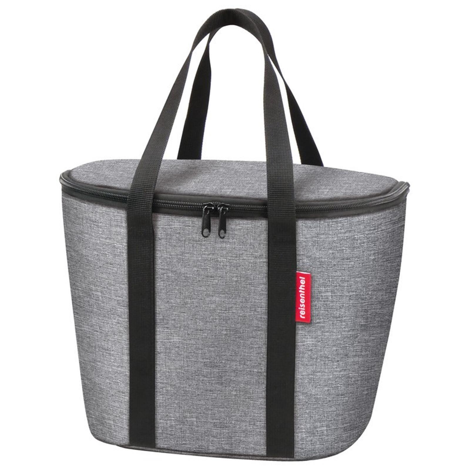 Borsa termica per cestini manubrio KLICKfix, twist silver 1/3