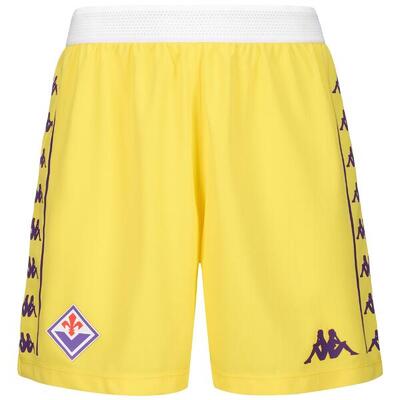 Pantaloncini sportivi ACF Fiorentina da Uomo in Poliestere riciclato Nero