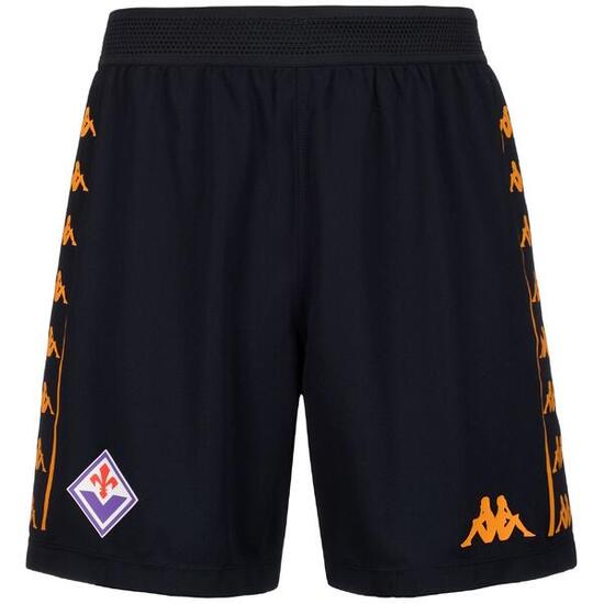 Pantaloncini sportivi ACF Fiorentina da Uomo in Poliestere riciclato Nero