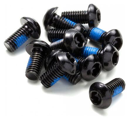 REVERSE Kit de 12 Vis de Disque Reverse Acier M5 x 10mm Noir
