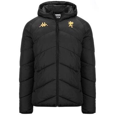 Giubbotto da bambino in nylon nero da calcio