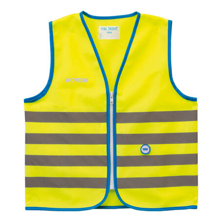 Wowow - Gilet De Sécurité Wowow Fun - Gilet De Visibilité - Gris|jaune - 40 M - Decathlon