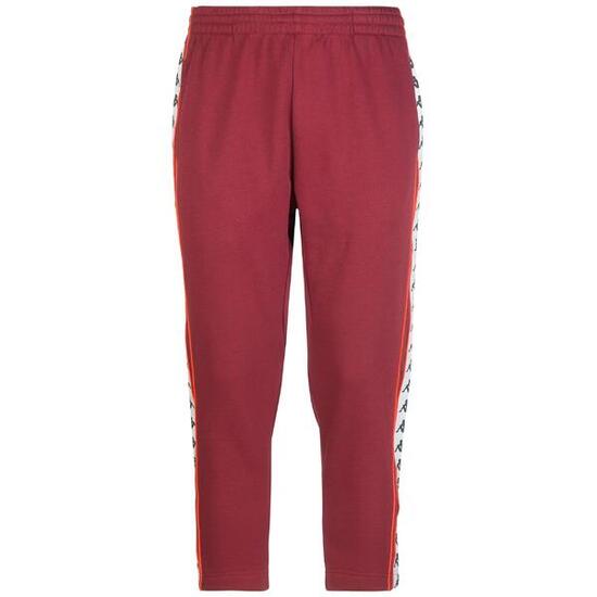 Pantaloni tuta da uomo in cotone rosso da streetwear sportivo