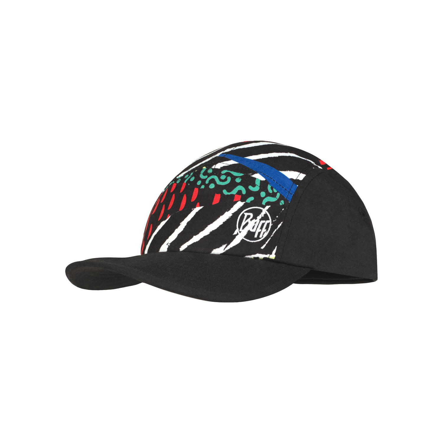 Buff - Casquette Enfant Buff 5 Panels Blockade - Casquette - Noir - Kid Unique - Decathlon