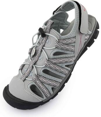 Damen-Sandalen LOAP Acona Grau-Rosa 37