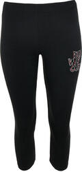 Mesdames 3/4 Leggings Beata Black L - Sport et respirant