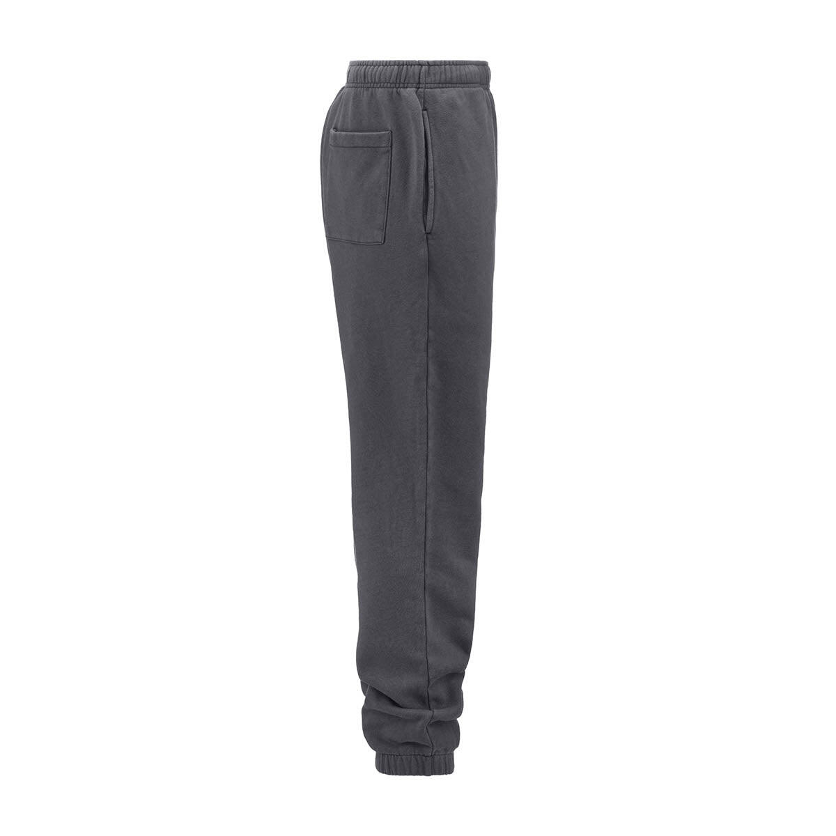 Pantaloni tuta da uomo in cotone grigio da streetwear sportivo 2/5