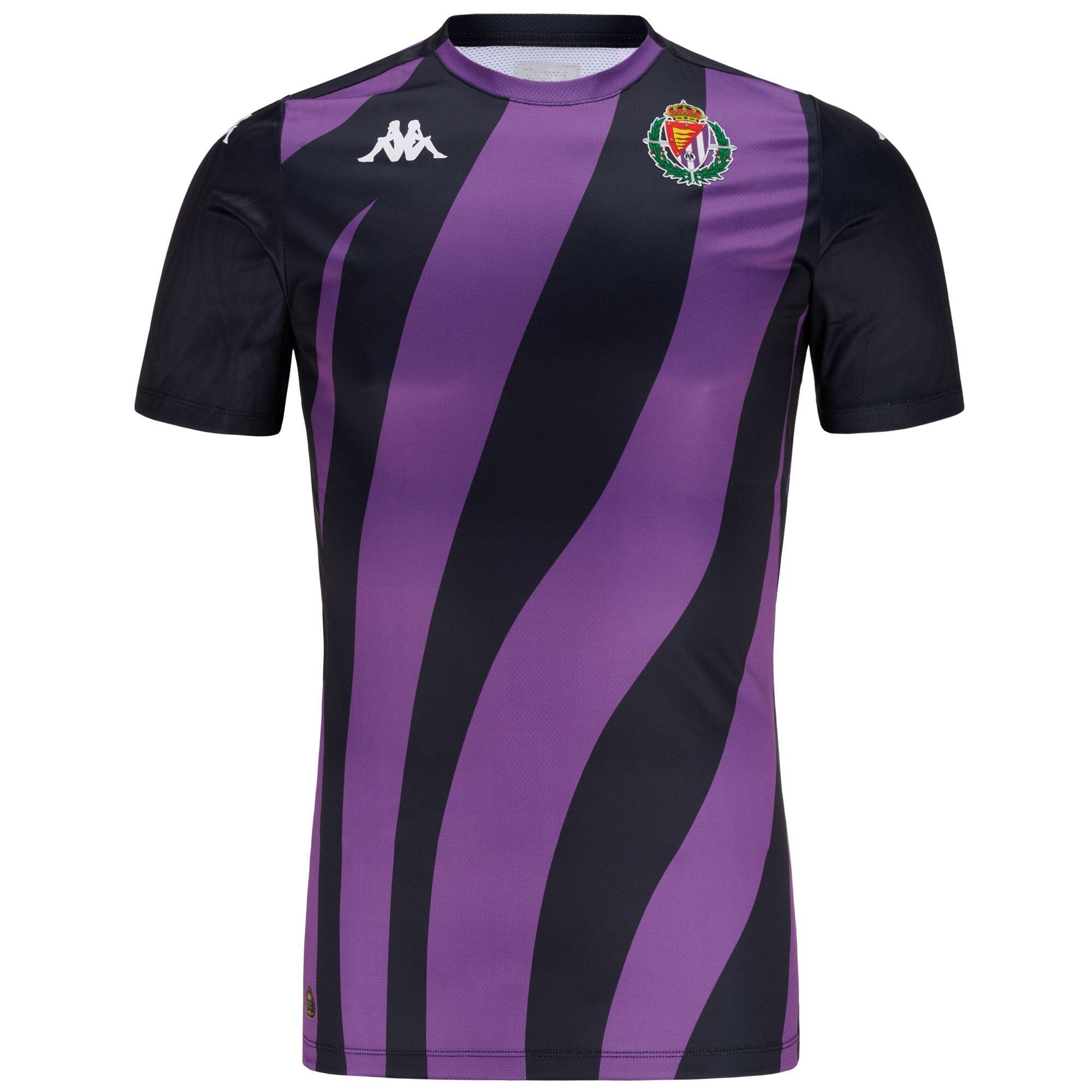 T-shirt da uomo in poliestere riciclato nero da calcio 2/5