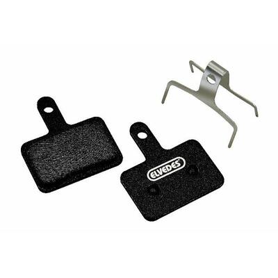 Paar van 25 metalen carbon fietsremblokjes elvedes shimano br-m375, m415-m495, m