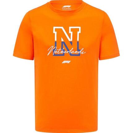 Koszulka męska F1 Zandvoort pomarańczowa 2XL