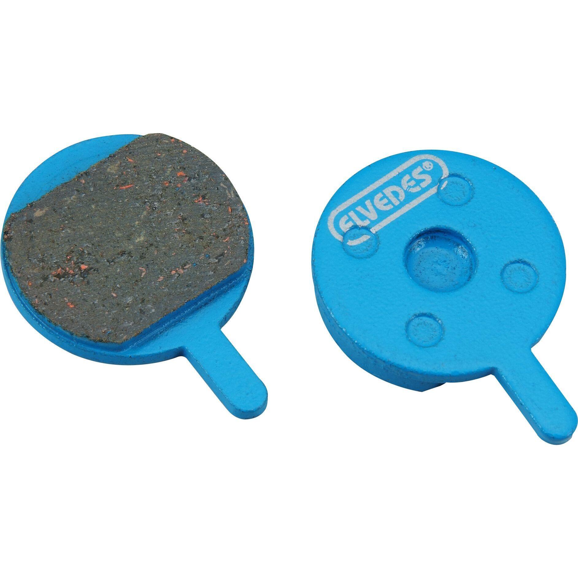 ELVEDES Coppia di pattini freno organici per bicicletta Elvedes Promax DSK-400, DSK-601J