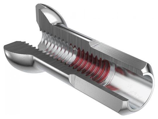 Scatola di 100 dadi tondi DT Swiss radio pro lock/prohead m 2x14 2/3