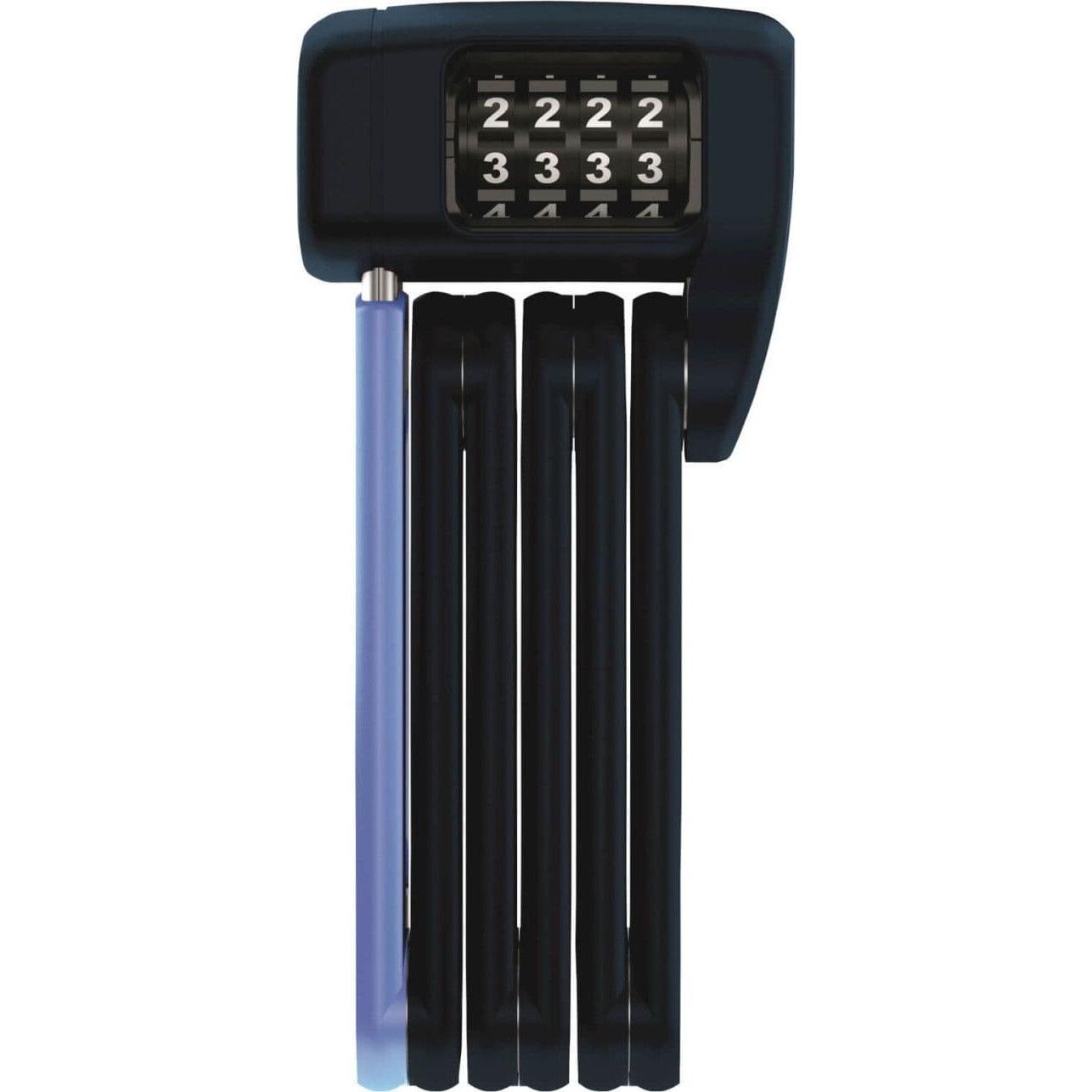 Abus - Antivol Pliable Abus Bordo Lite Mini 6055c/60 60cm - Verrou - Bleu|noir - Taille Unique - Decathlon