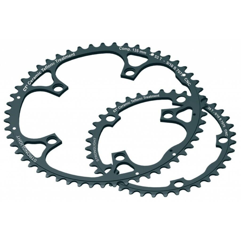 Plateau compact Stronglight CT2 Campagnolo 9/10V 50T 2/2
