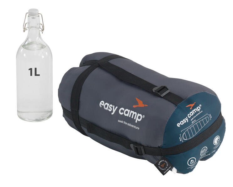 Easy Camp Falcon II Sac de Couchage Maman -1°C pour Camping 3/7
