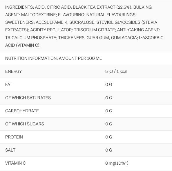 Boissons à diluer - BOLERO® - Thé Glacé au Fruit de la Passion 3/3