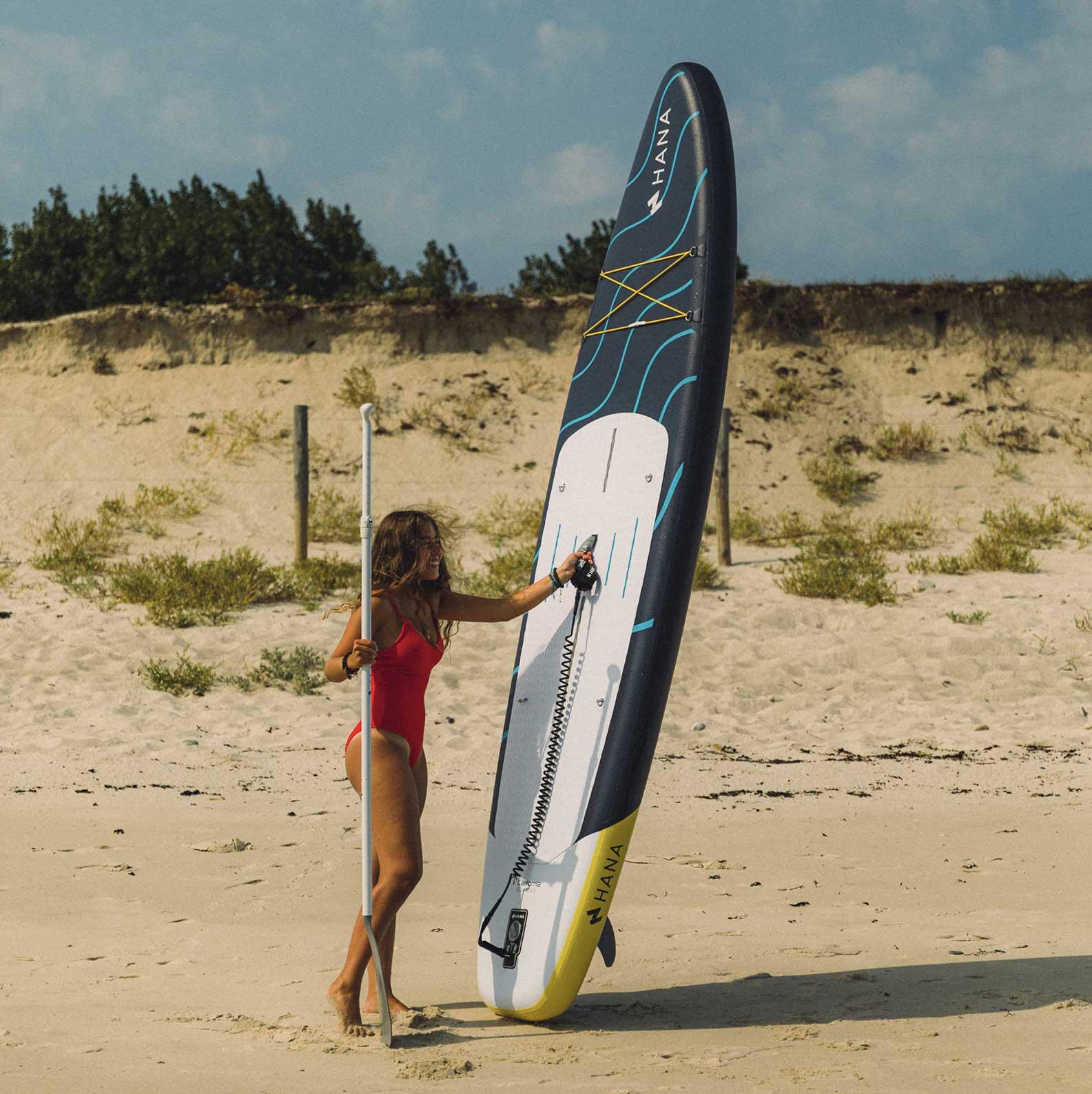 Stand-Up Paddle HANA 10’2 California Pack Color Marine + Funda para Teléfono 2/7
