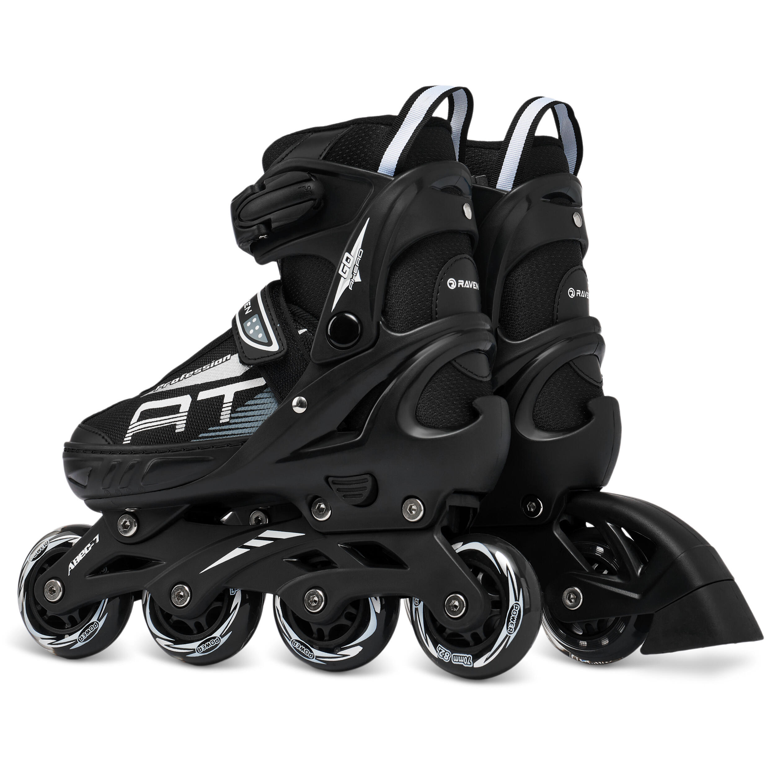 Patins em Linha ajustável Raven Profession Preto 3/5