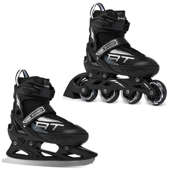 Patines Ajustables 2en1 Profession Blanco/Oro