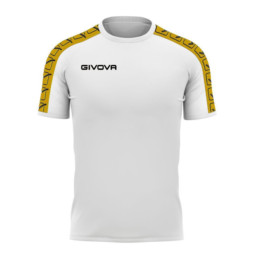 T-shirt uomo givova bianco/oro 4/4