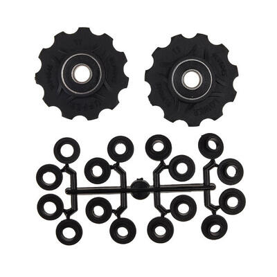 Gear derailleur rollers, ringlagers + spacers elvedes 7/8/9/10/11