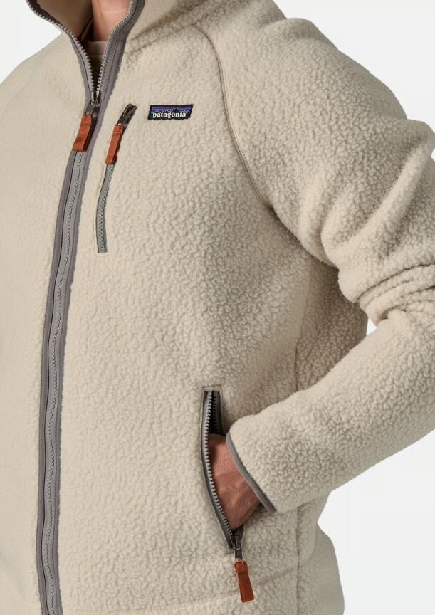 Veste Polaire Homme Patagonia "Men's Retro Pile Fleece Jacket" S Beige 5/6