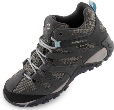 Merrell Alverstone Mid GTX scarpe trekking donna grigio-verde 42