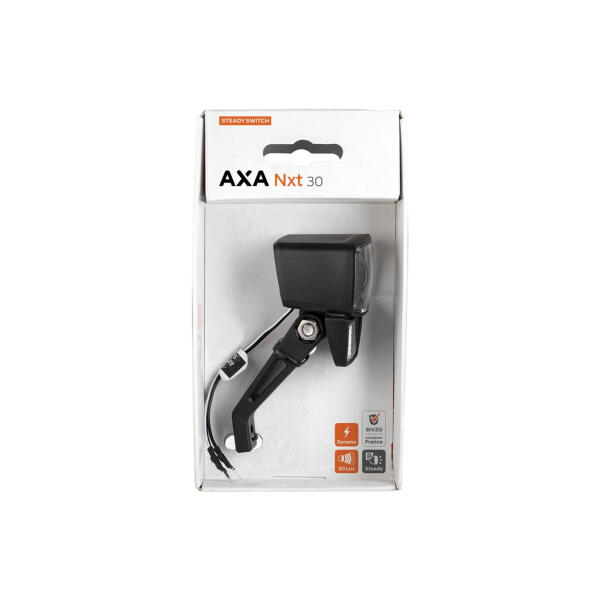 iluminação frontal para bicicletas Axa Nxt 30 Dinamo Led 30 Lux 3/7