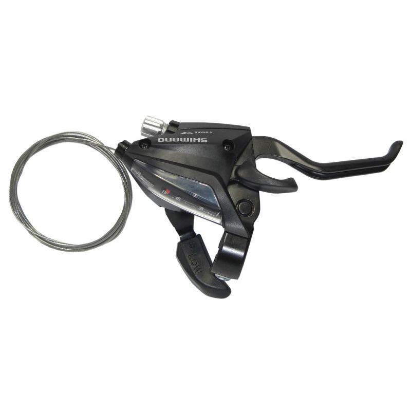 SHIMANO Leva del freno e del deragliatore della bicicletta 2 dita Shimano ST-EF500 V-Bra