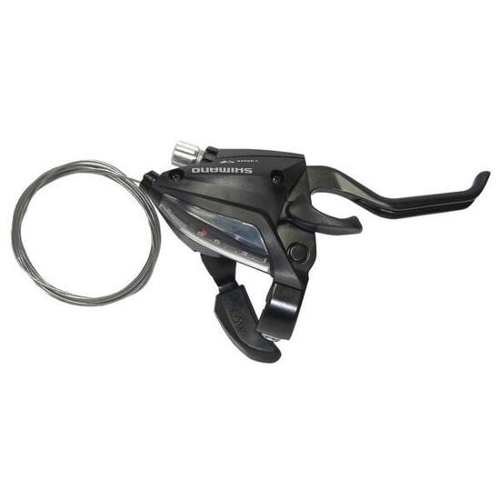 Leva del freno e del deragliatore della bicicletta 2 dita Shimano ST-EF500 V-Bra