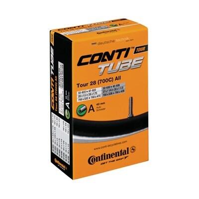 CONTINENTAL Camere d'aria per mountain bike con valvola standard Continental 28x1.25-1.75 (x