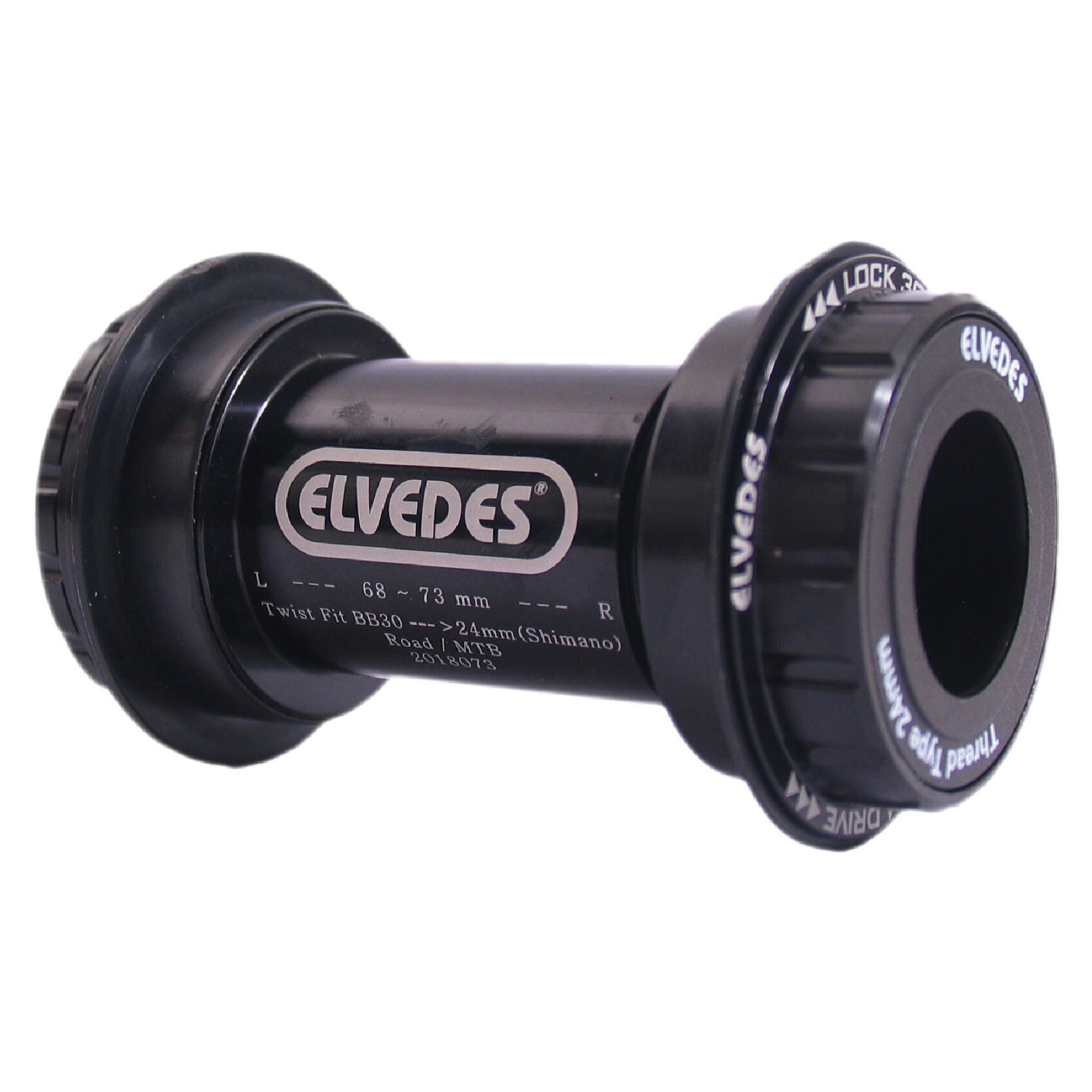 ELVEDES Movimento centrale Elvedes PRESS-FIT 30 -> 24 mm (42 mm/46 mm) + Spacer 90,6/95,