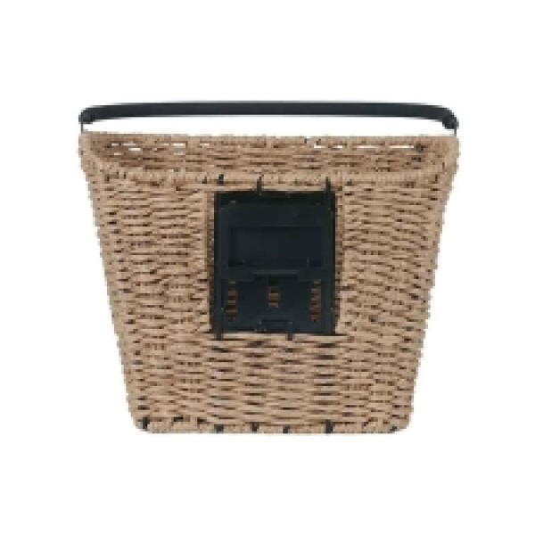 Vorderradkorb "Bremen Rattan Look BE/KF" 3/4