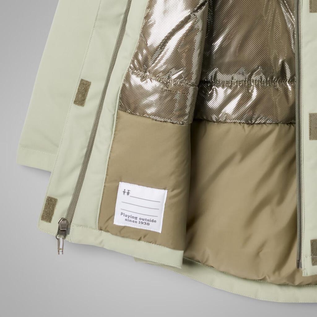 Columbia Modelo Hikebound Ii Long Insulat Cor Verde 3/5