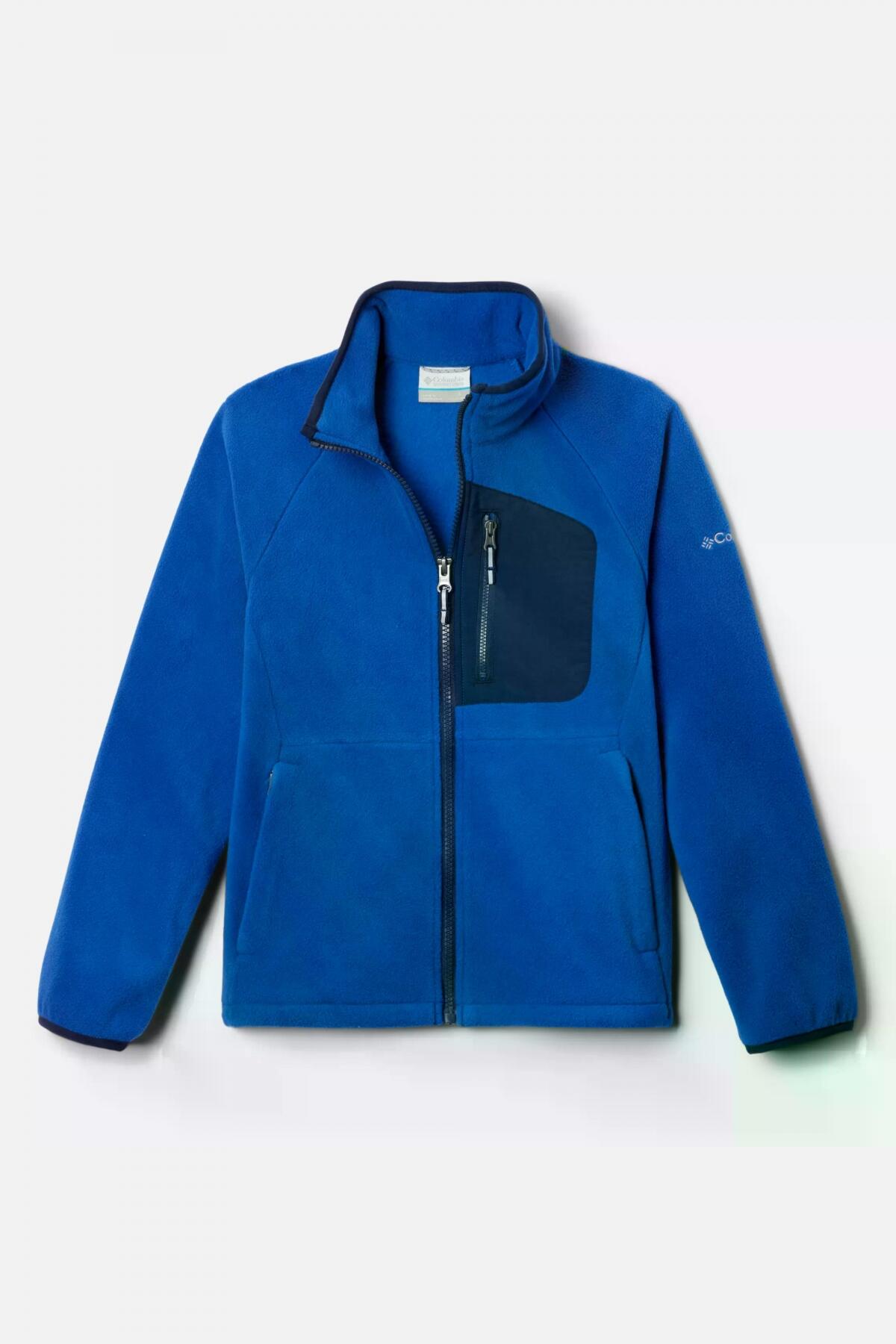 Columbia Model Fast Trek Iv Fleece Full Kleur Blauw 4/5