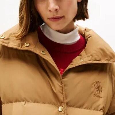 Jackett Tommy Hilfiger Modell Ww0ww47279 Farbe Hellbraun