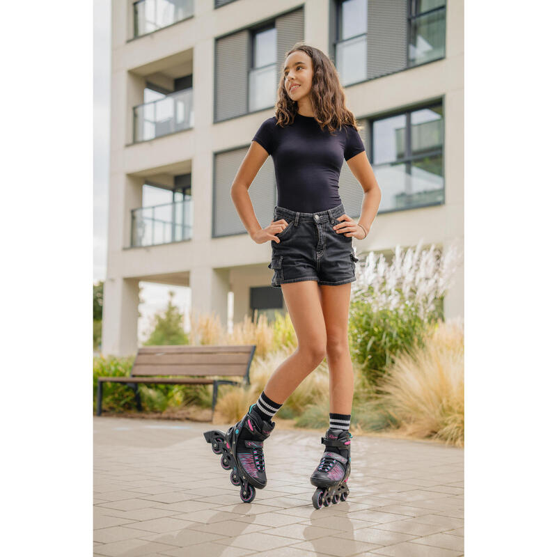Rolko-Wrotki Regulowane 3w1 Raven Allure RAVEN | Decathlon