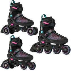 Raven Allure 3-in-1 patins à roulettes ajustables