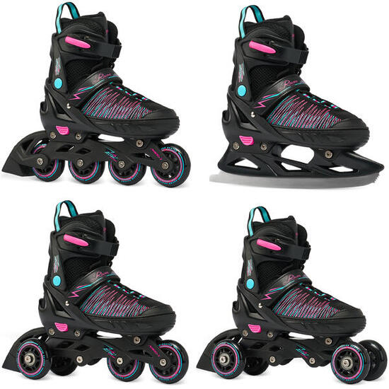 Patins à roulettes Patins ajustables 4in1 RAVEN Allure