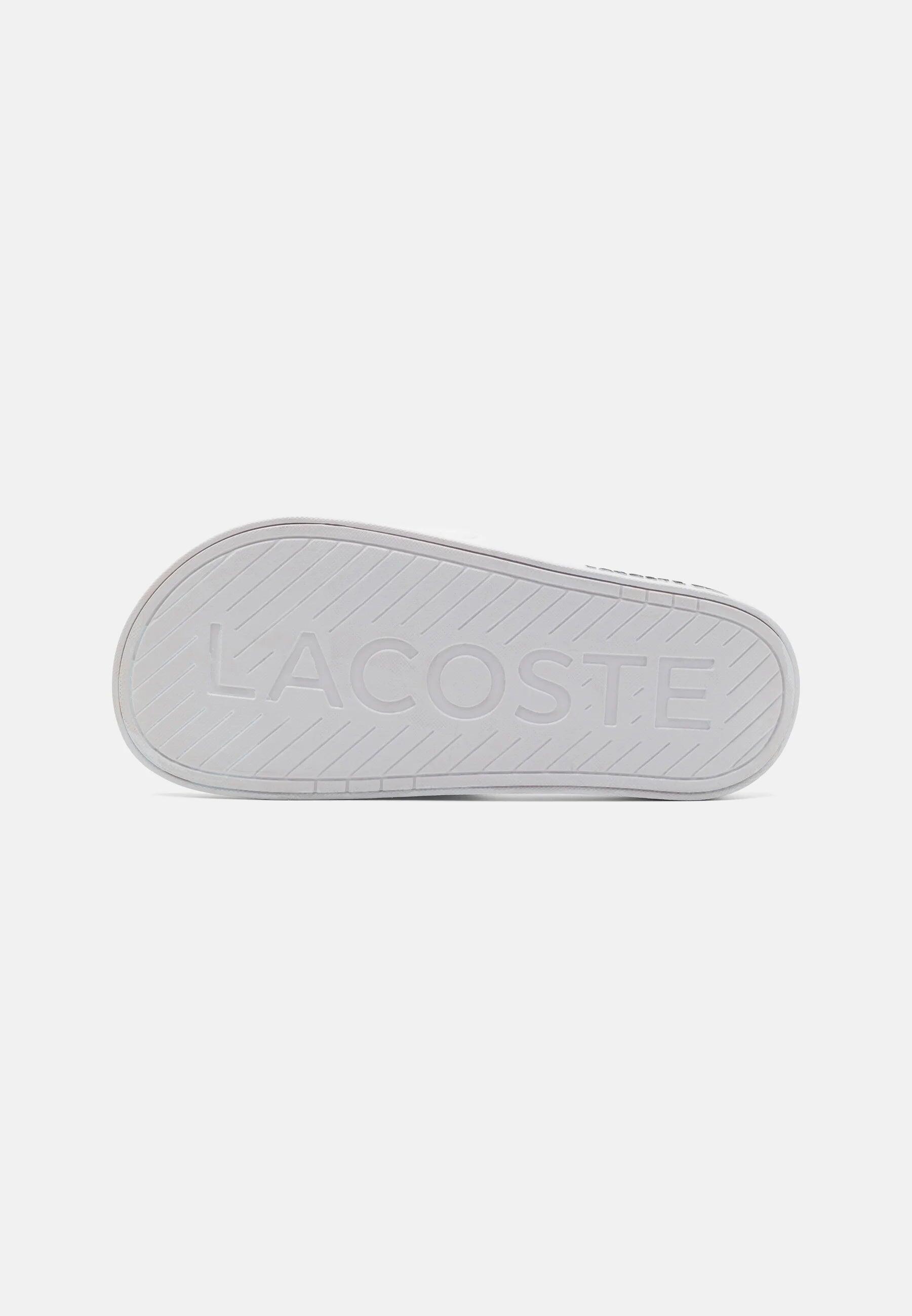 Chanclas Hombre Lacoste Serve Dual Synthetic Logo Blanco 6/6