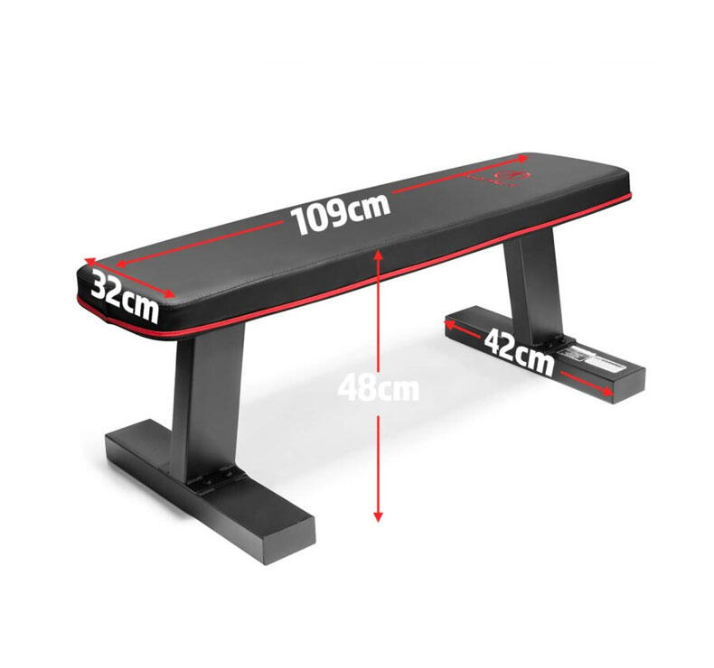 Banc Plat SB1050 - Capacité maximale de 272 kg - Cadre robuste de 10 cm x 5 cm 6/7