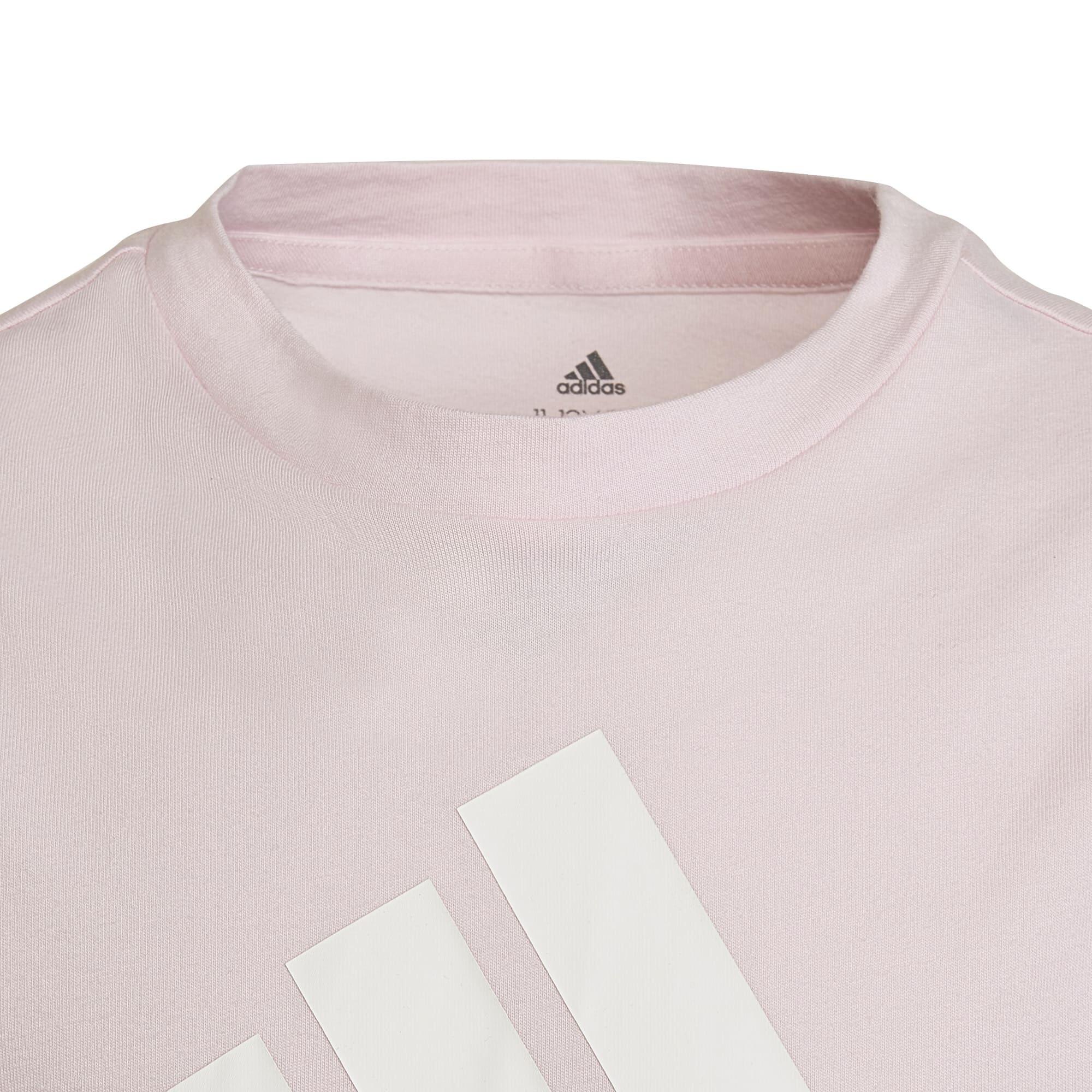 T-shirt de bloco de cores para crianças adidas 4/5