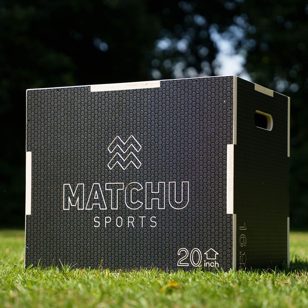 Plyo box Small - Zwart - 16 x 20 x 24 inch - Hout 2/7