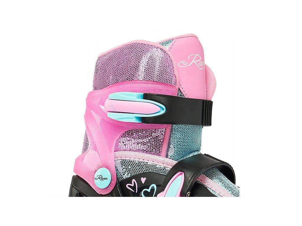 Raven Loret Patins ajustáveis Rodas luminosas 5/7