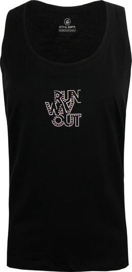 DPT Chloe Damen Tanktop AD00567 – Schwarz, 94% Baumwolle