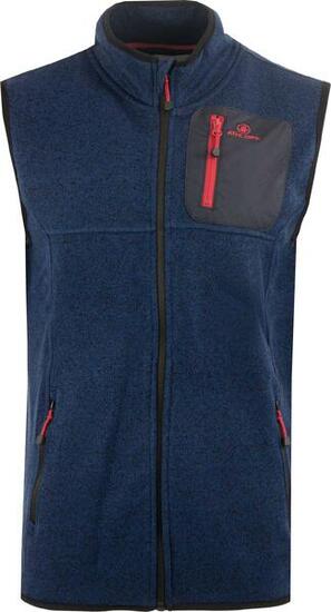 Glemo Zeno Gilet Sport Uomo Navy – 100% Poliestere 3 Tasche