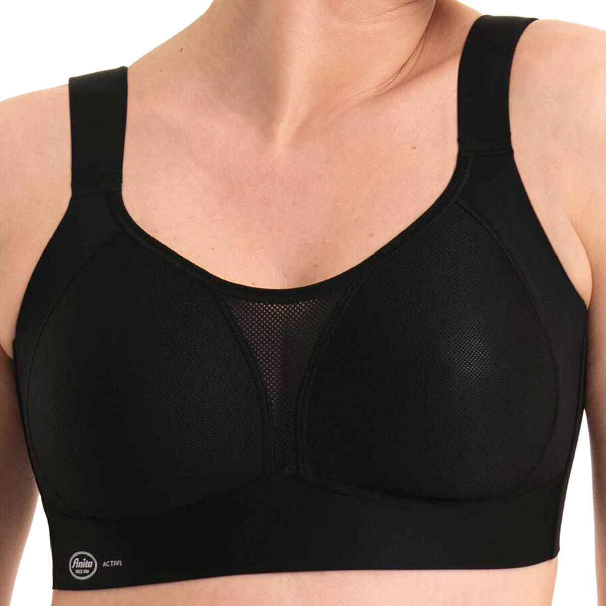 Anita Active - Brassière De Sport Maintien Moyen - Smart Control - Soutien-gorge - Noir - 95d - Decathlon